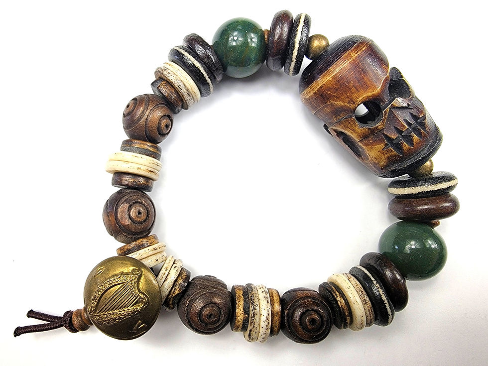 Thumbnail: Profile view of the Islands To Highlands Donegal Bracelet.