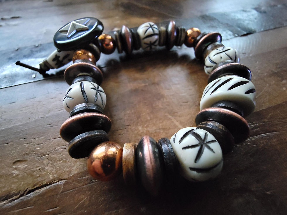 Thumbnail: Photograph of the Piazza del Duomo Bracelet on an antique desk.