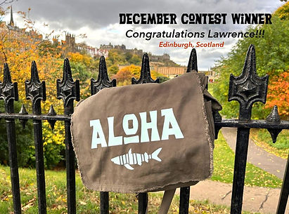 December Show Us Da Goods Contest Winner in Edinburgh, Scotland.