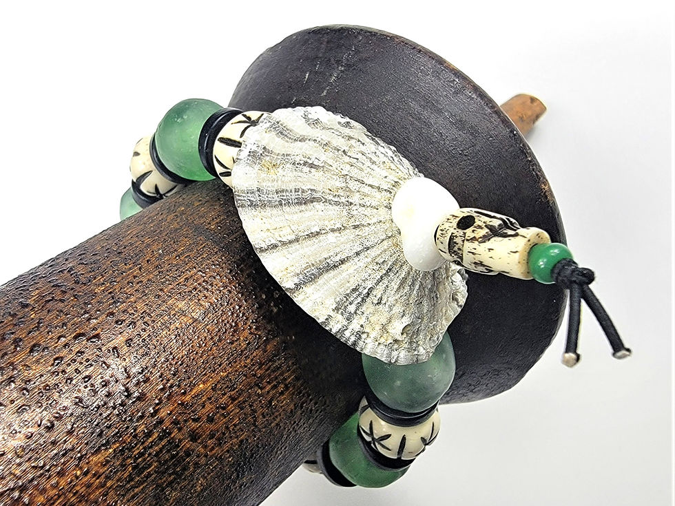 Thumbnail: Bottom view of the Islands To Highlands Down The Cape Bracelet.