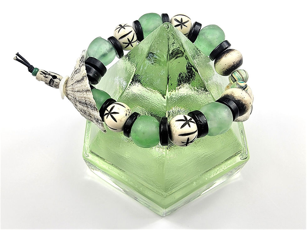 Thumbnail: Photograph of the Islands To Highlands Down The Cape Bracelet.