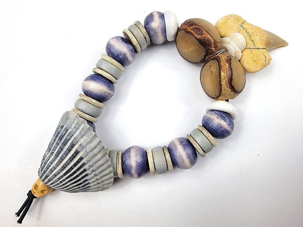 Thumbnail: Profile view of the Islands to Highlands Jeanneret Beach Bracelet.