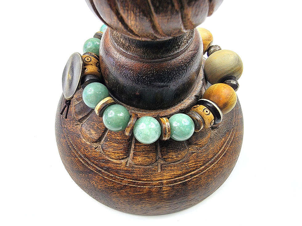 Thumbnail: Alternate photo of the islands To Highlands Turku Bracelet.