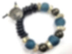 Top view of the Islands To Highlands North Atlantic Bracelet.