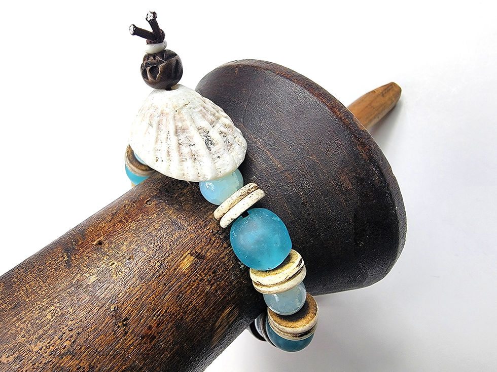 Thumbnail: Bottom view of the Islands to Highlands Mighty Maldives Bracelet.