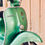 Thumbnail: Photograph of the Islands To Highlands iH Hula Girl Magnet on Vespa in Italy.
