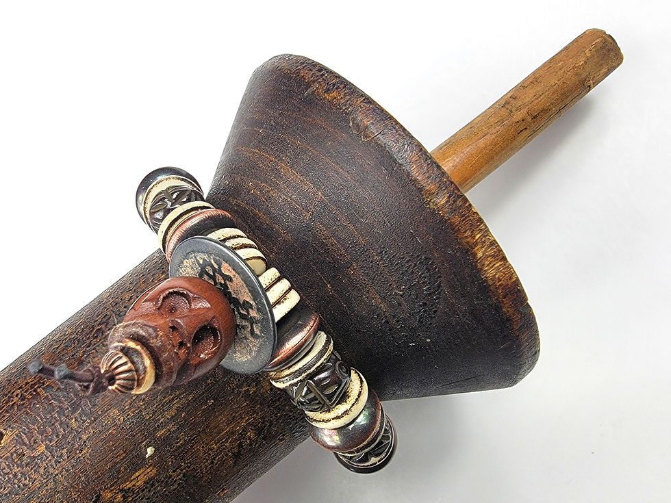 Thumbnail: Bottom view of the Islands To Highlands Lord of The Yangtze Bracelet.