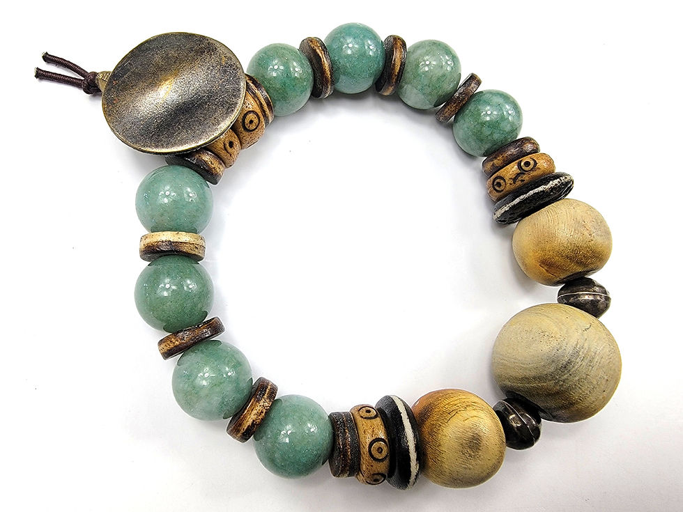 Top view of the Islands To Highlands Turku Bracelet.
