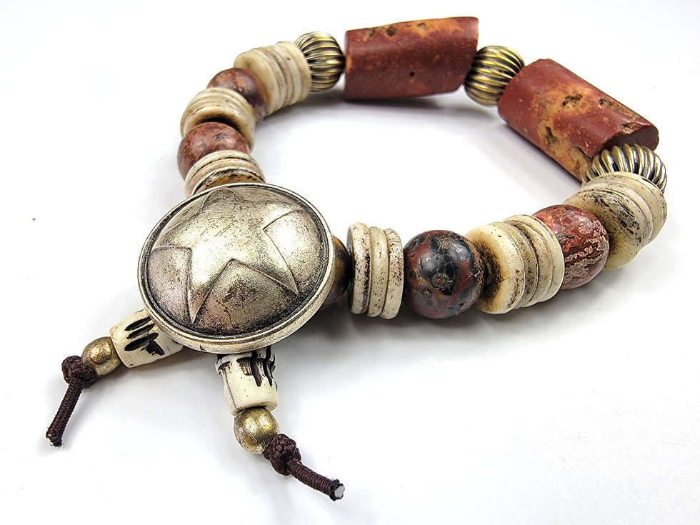 Thumbnail: Islands To Highlands Lone Star Bracelet back view.