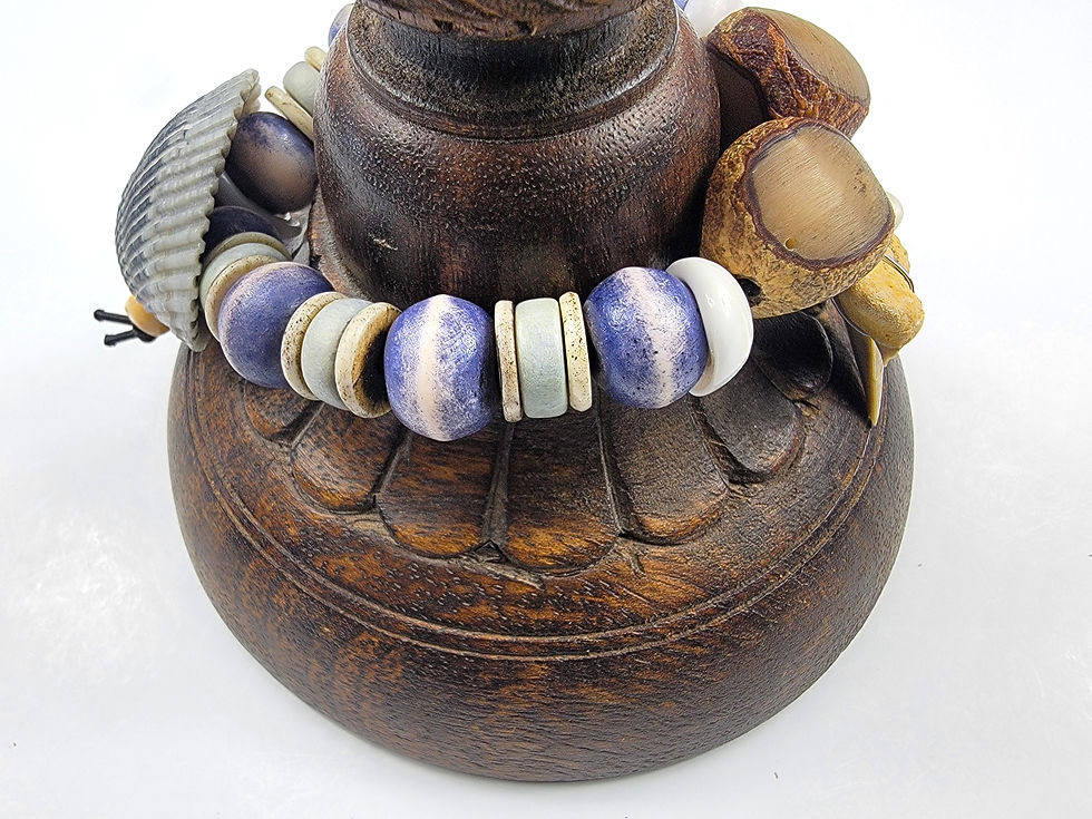 Thumbnail: Photo of the Islands to Highlands Jeanneret Beach Shark Tooth Bracelet.