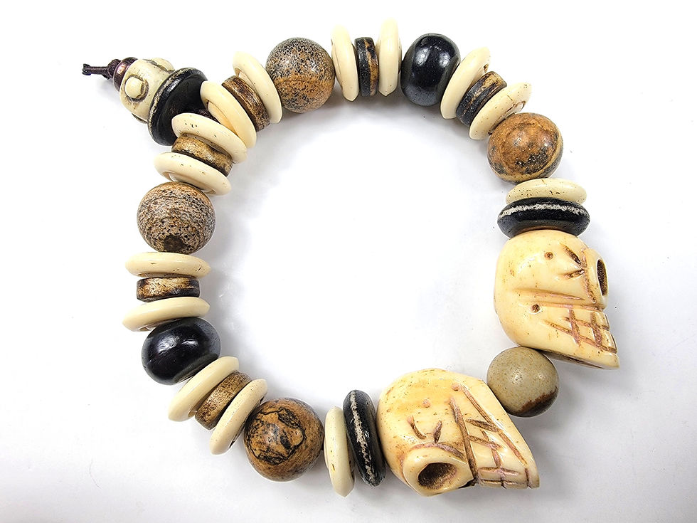 Top view of the Islands To Highlands Baja Bracelet.