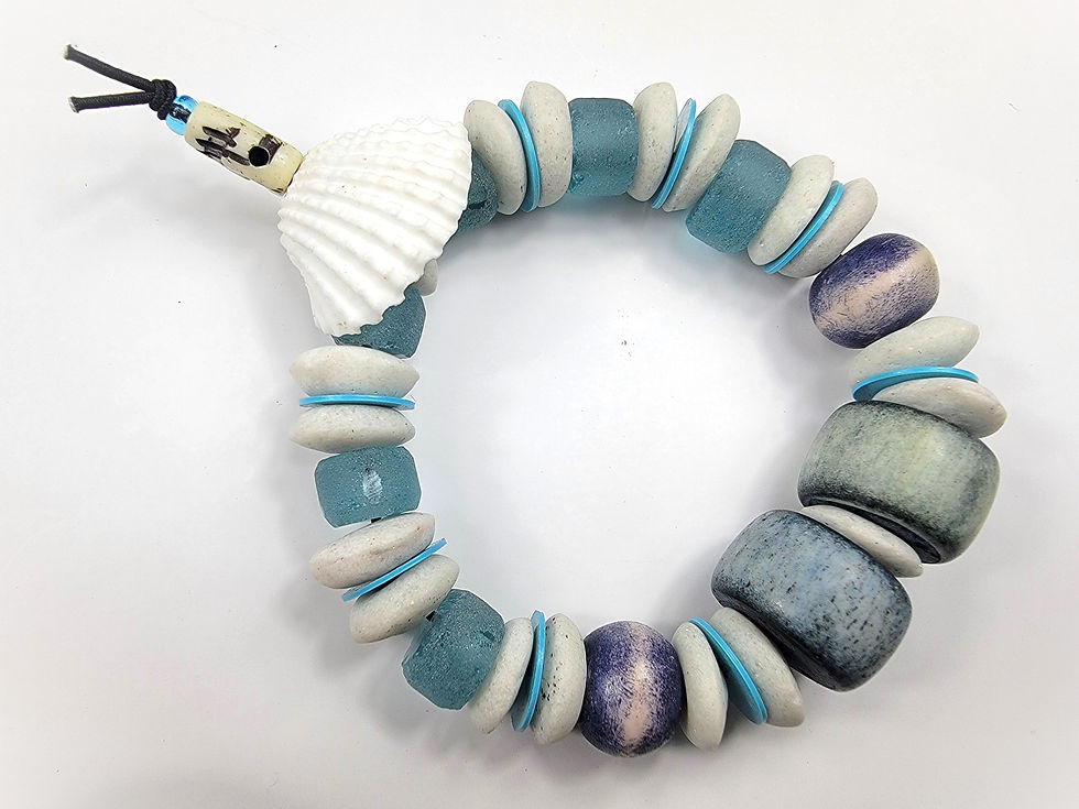 Top view photo of the Islands To Highlands Bahamas Bracelet.