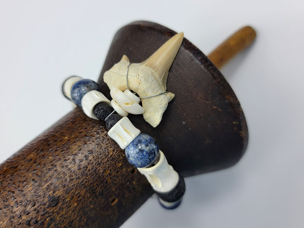 Thumbnail: Side view of the Islands To Highlands Cruising The Channel at Dusk Bracelet.