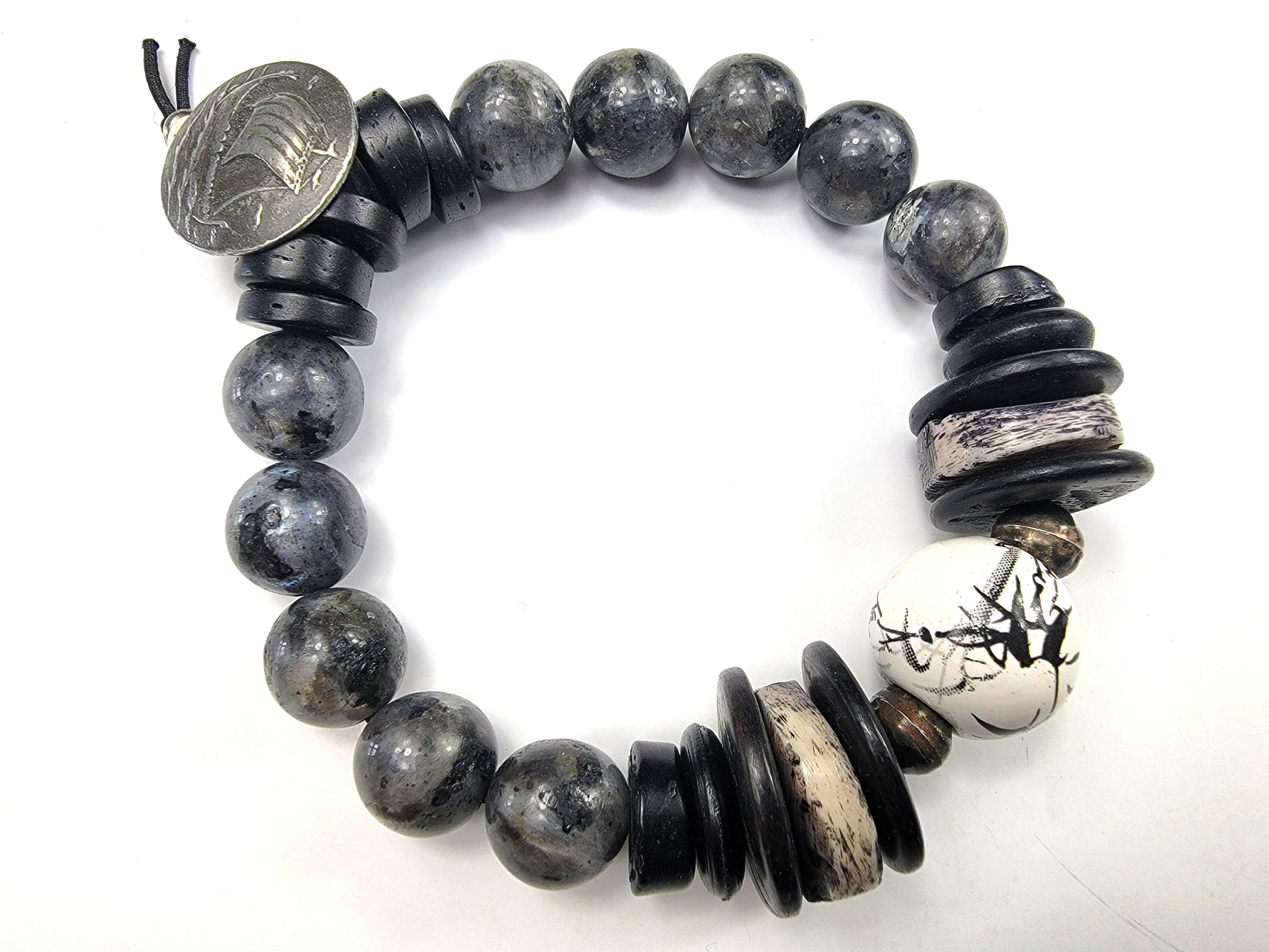 Top view of the Islands To Highlands Faroe Islands Bracelet.