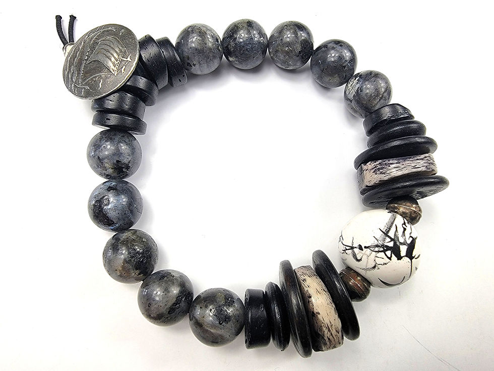 Top view of the Islands To Highlands Faroe Islands Bracelet.