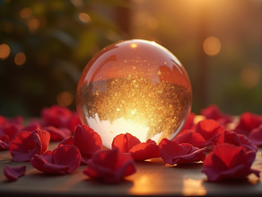 Crystal ball for psychic love and relationship reading
