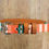 Thumbnail: WARE OF THE DOG - ORANGE MULTICOLOURED COLLAR