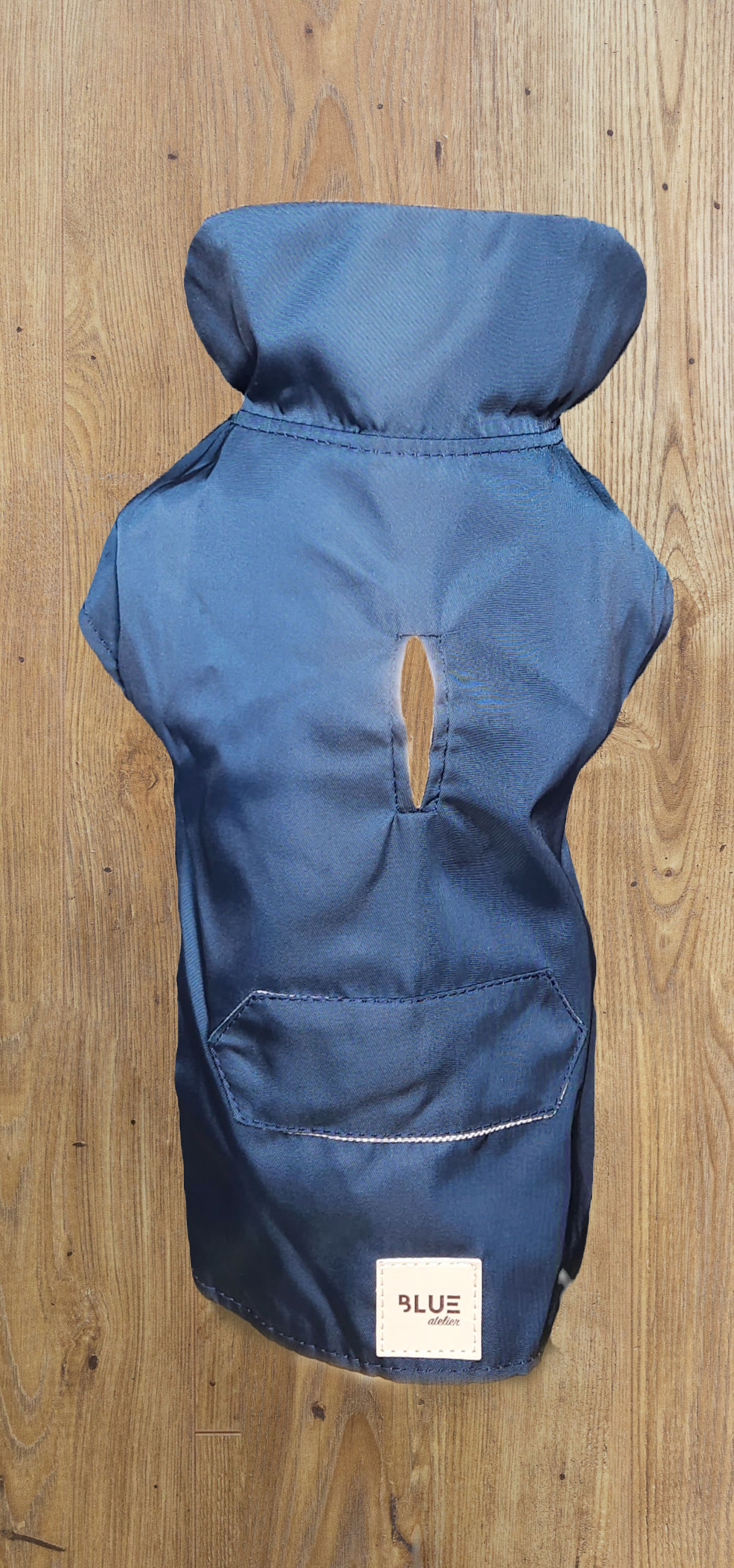 BLUE ATELIER BLUE SHOWERPROOF COAT