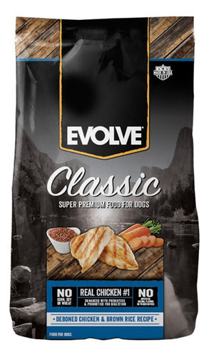 Evolve Dog Classic Chicken Pollo | Alimento Perro X 15 Lb