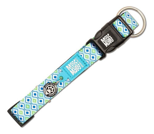 Max & Molly ID Smart Collar Para Perro | Retro Blue Talla S