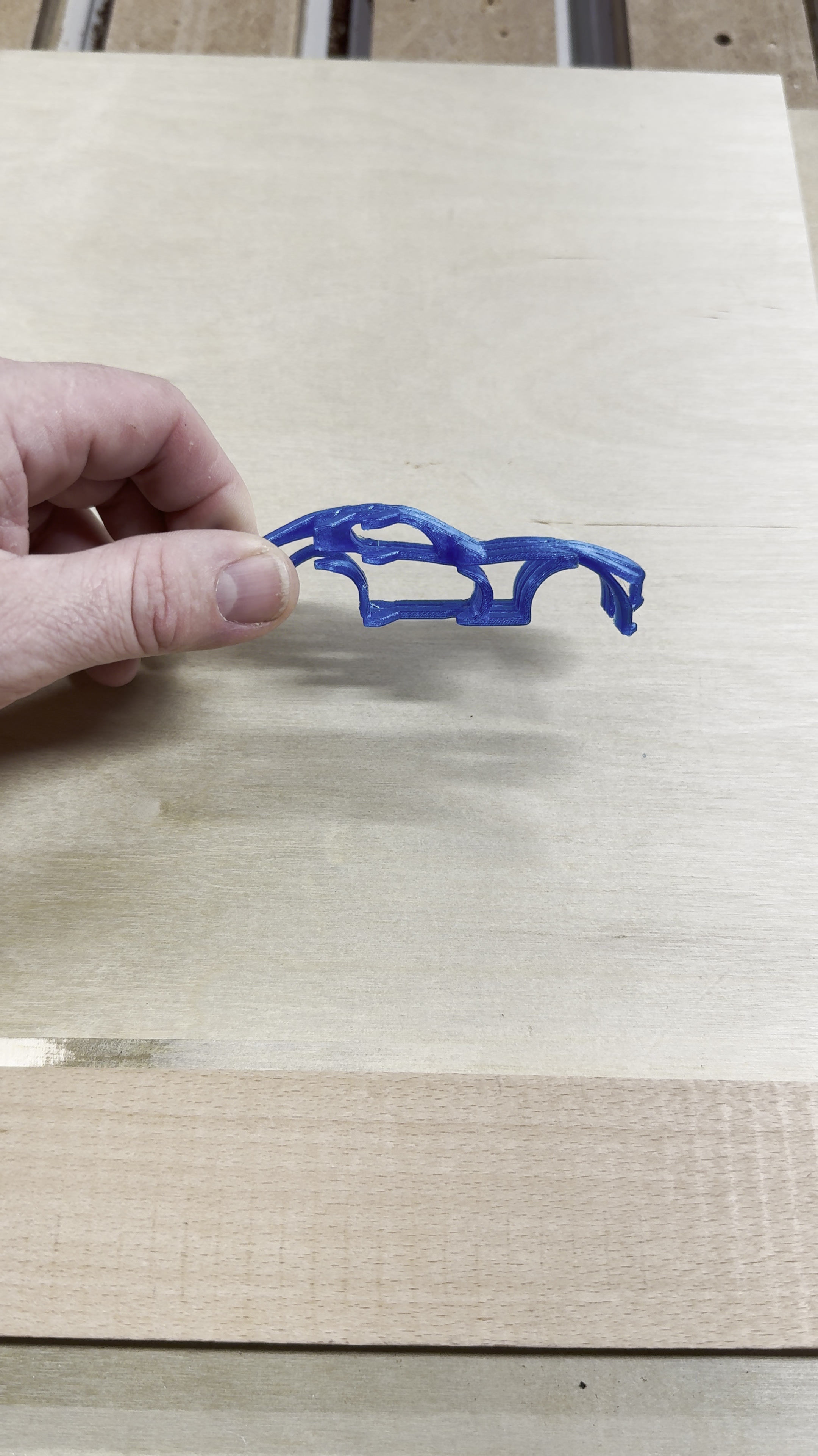 Gen-1/2 Dodge Viper 3D Fusion Art (PETG Translucent)