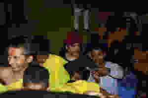 MEGASTAR AAZAAD WITH HIS FANS