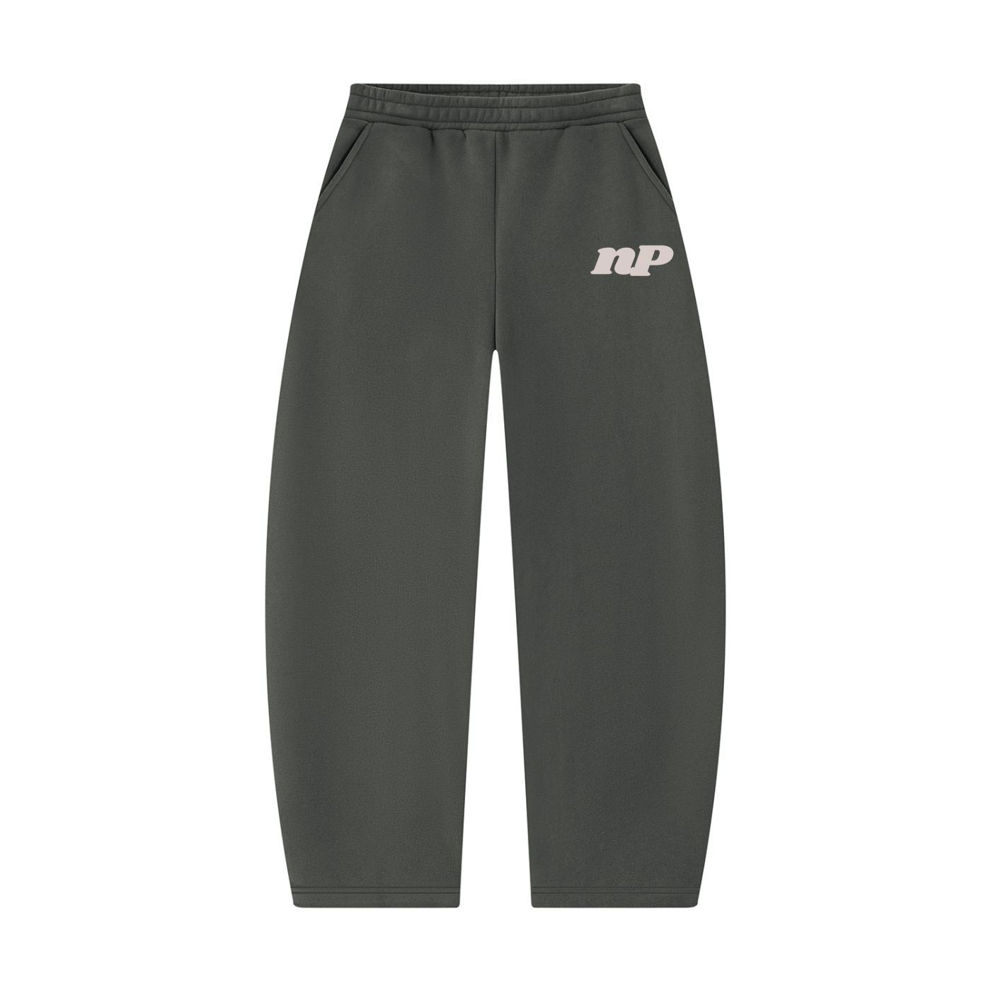 noPo Unisex Barrel Leg Sweatpants