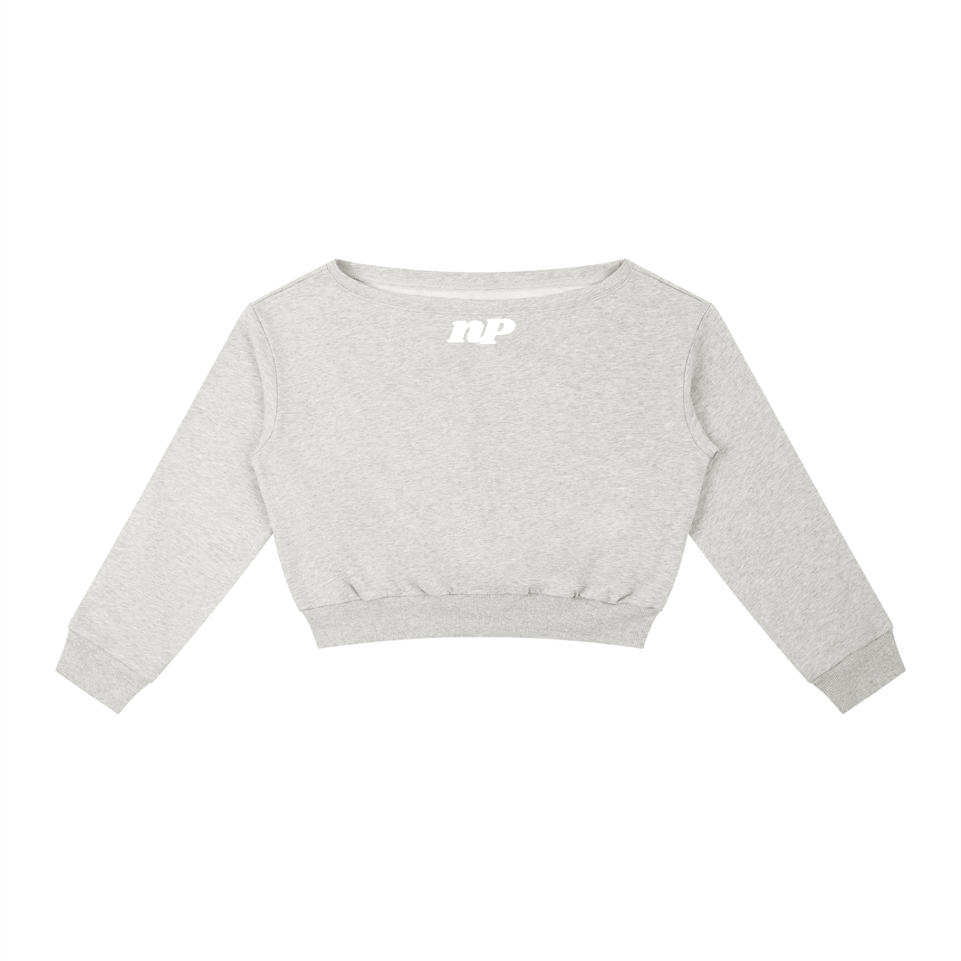 noPo Women's Off-Shoulder Sweatshirt