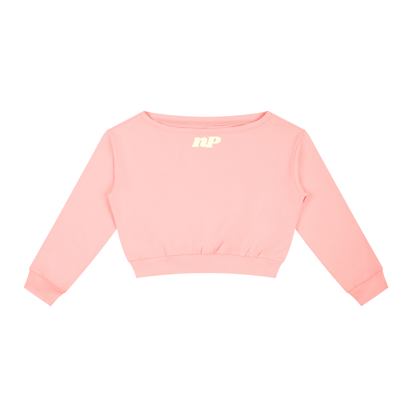 noPo Women's Off-Shoulder Sweatshirt