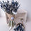 Thumbnail: dried flower arrangement in navy and grey
