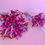 Thumbnail: cerise bouquet of dried flowers with lilac