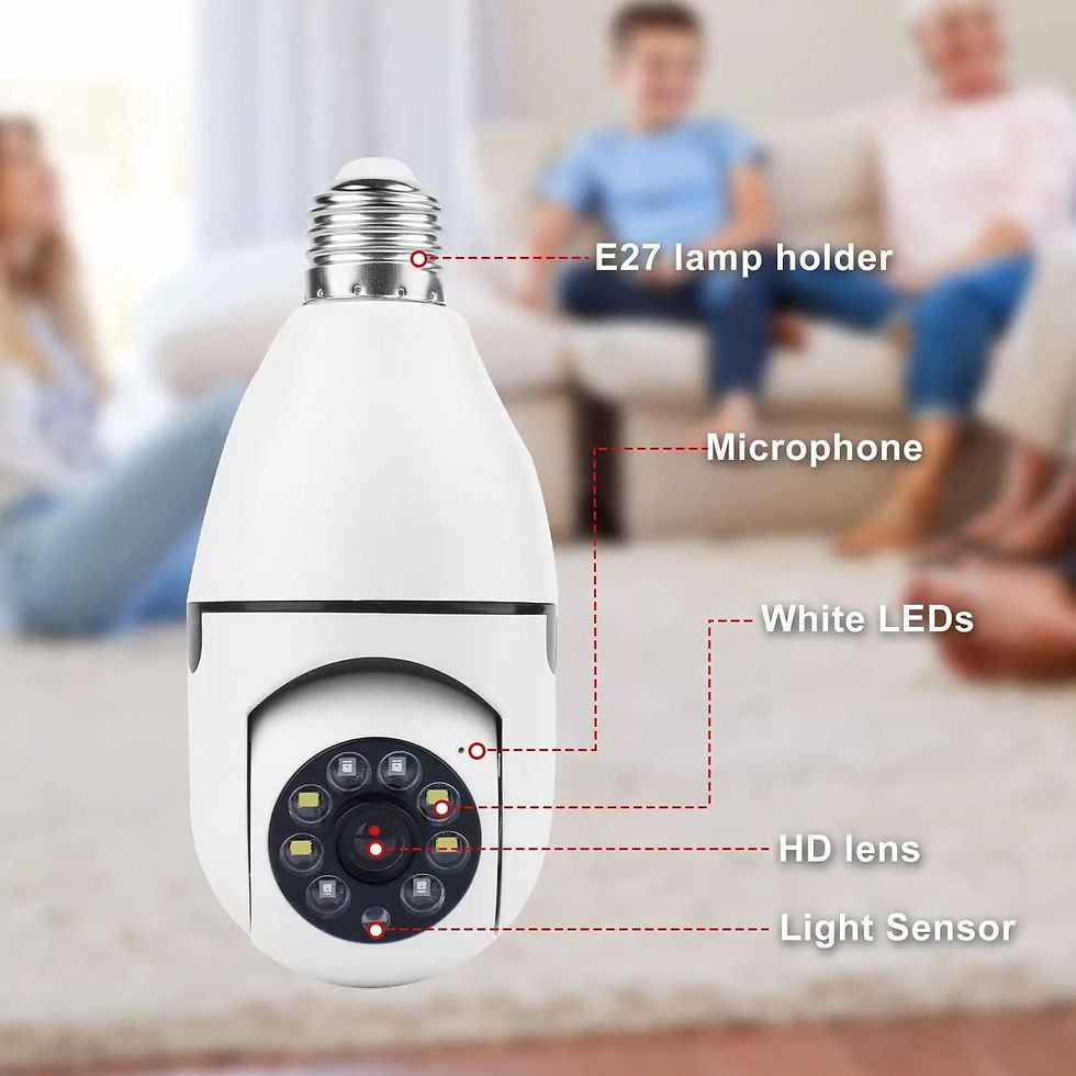 Thumbnail: 360° Light Bulb Security Camera – 1080P HD Wireless Home Surveillance