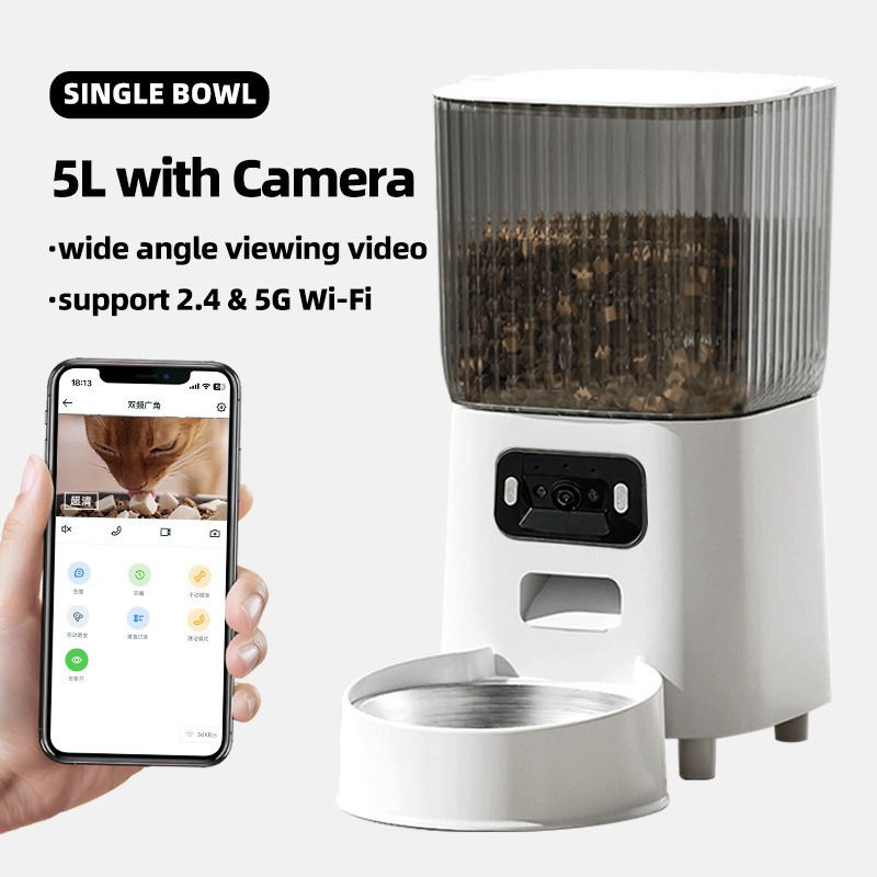 Thumbnail: Pet Feeder 5L Automatic Feeding Machine