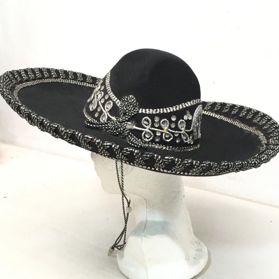 Sombrero vivos con plata
talla:_CH
