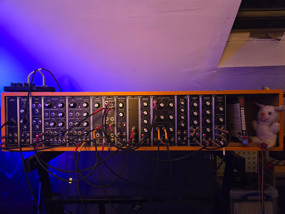 The original dot com modular in a 22 space mdf case.