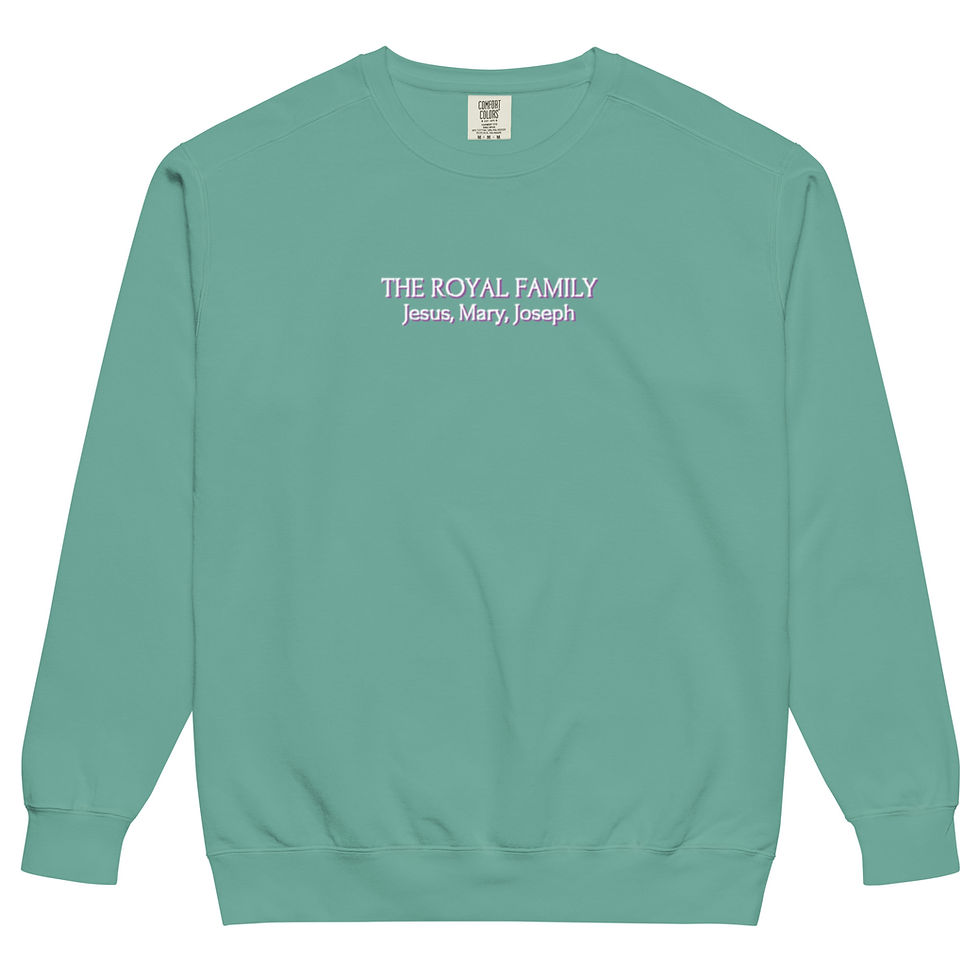 Thumbnail: Unisex garment-dyed sweatshirt