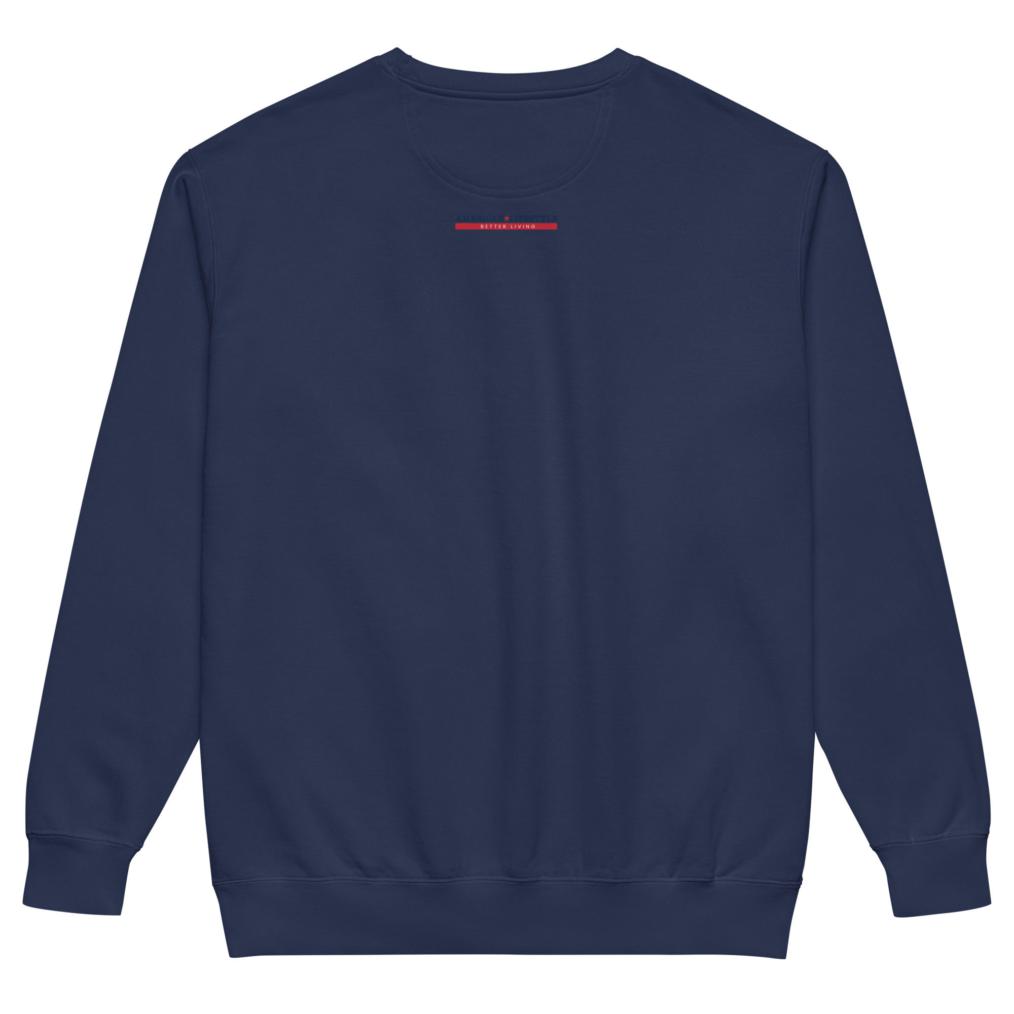 Unisex garment-dyed sweatshirt