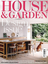Cover of house and garden magazine, decor