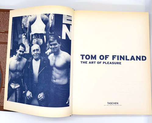 VTG 1998 Taschen Tom Of Finland LGBTQ 1st Ed Hardcover - Mollectibles