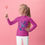 Thumbnail: Anchored In Love (little kids) Rash Guard - Bright Pink