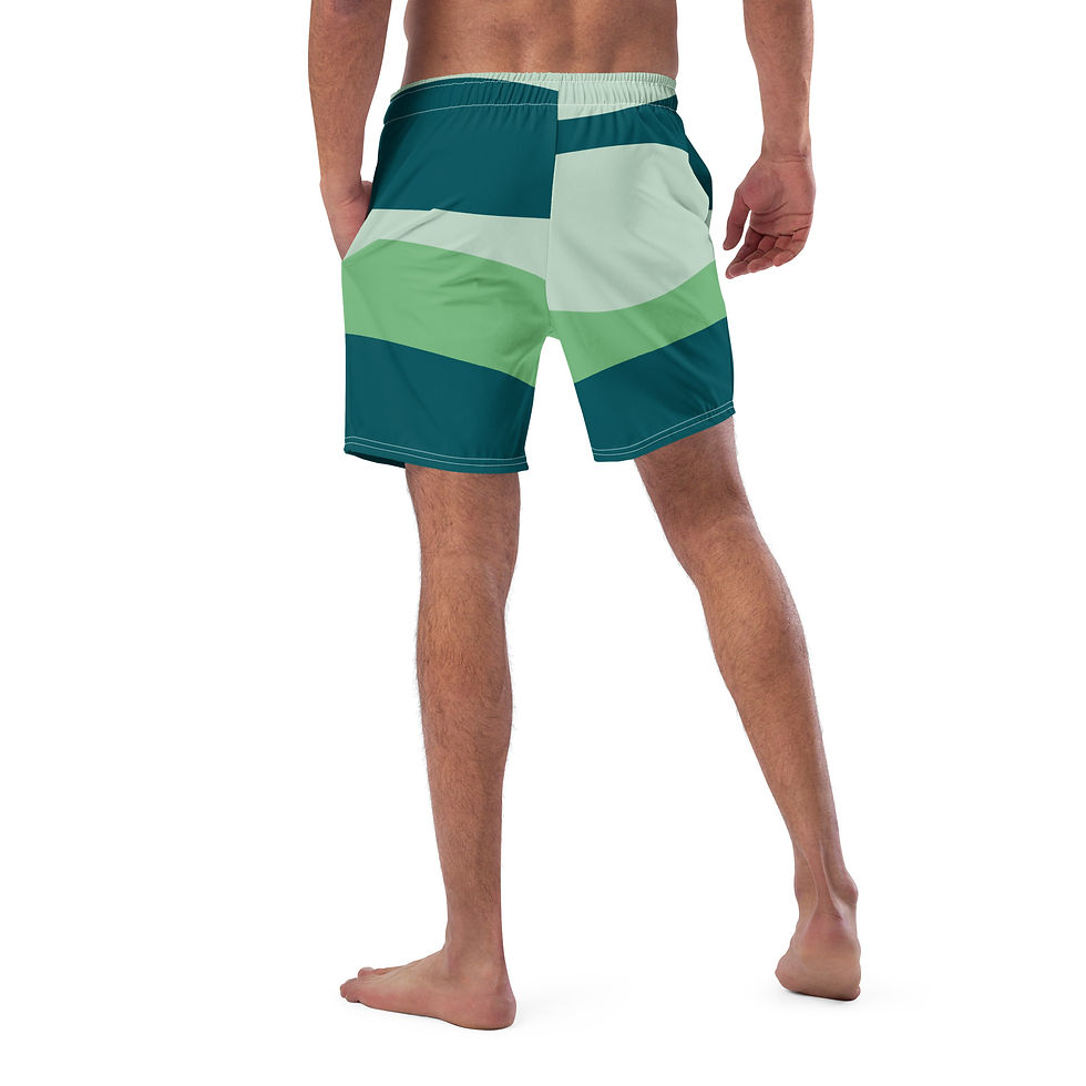 Thumbnail: All-Over Print Recycled Swim Trunks