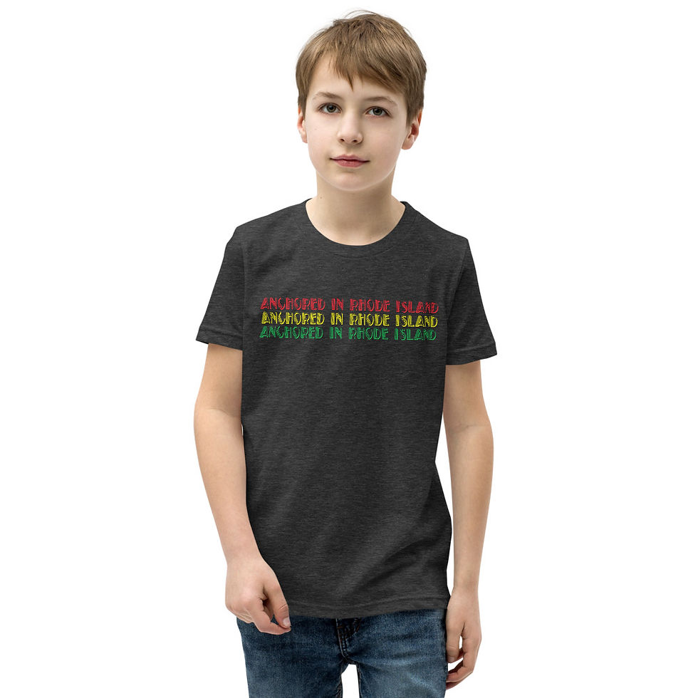Thumbnail: Anchored In Rhode Island - Vintage - Youth T-Shirt - One Love