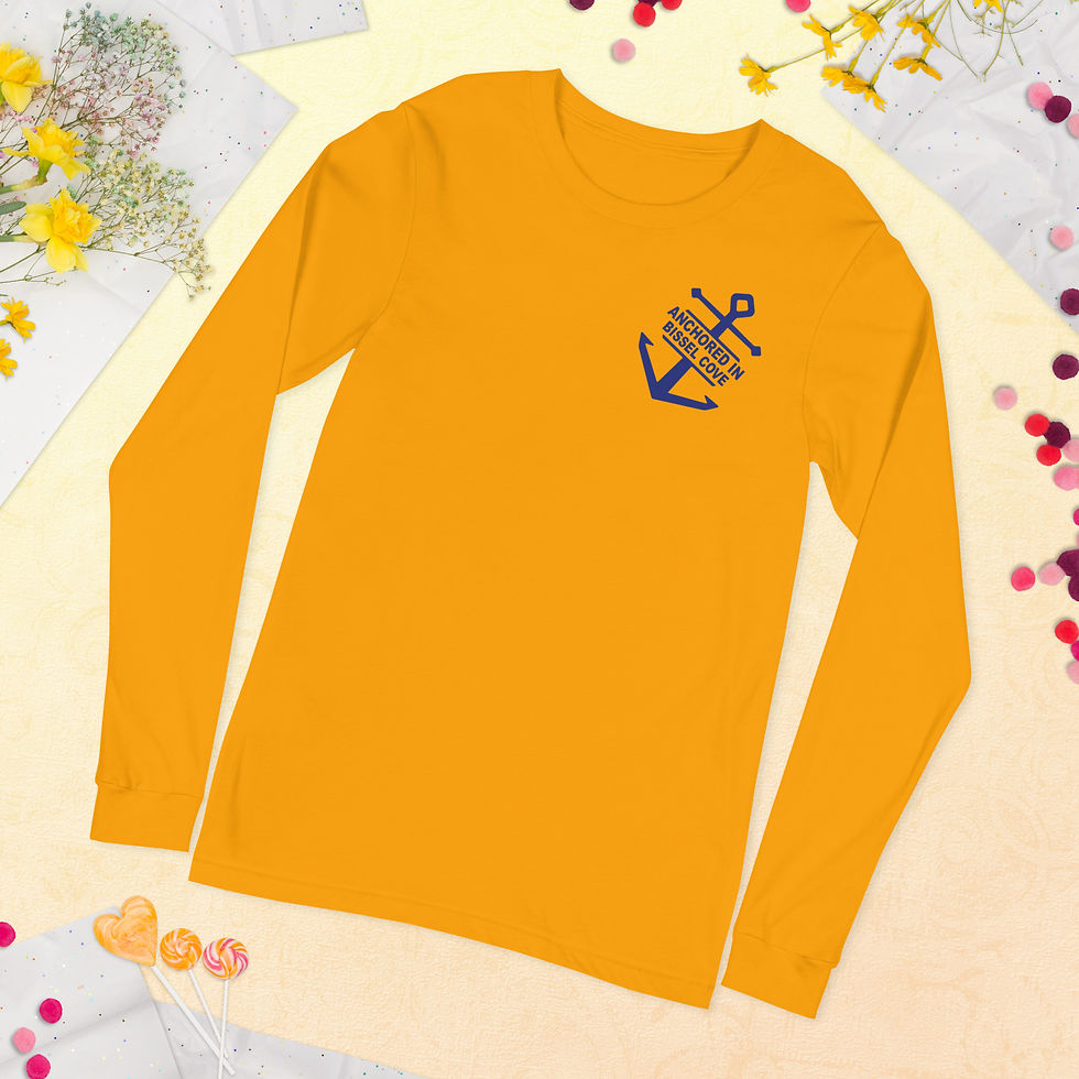 Thumbnail: Anchored In Bissel Cove -- Unisex Long Sleeve Tee