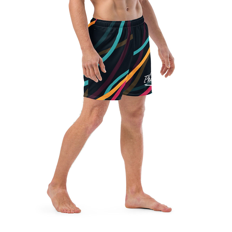 Thumbnail: Phatties Men's swim trunks.  Short cut for those PHAT thighs