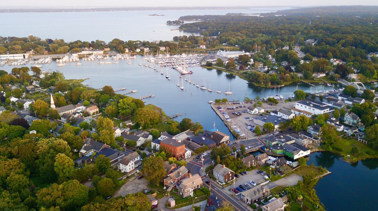 Wickford, RI - 4 canvas size 18"x24"