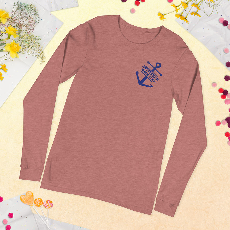 Thumbnail: Anchored In Bissel Cove -- Unisex Long Sleeve Tee