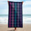 Thumbnail: Anchored In Jamestown  Oversize Beach Towel - Unicorn
