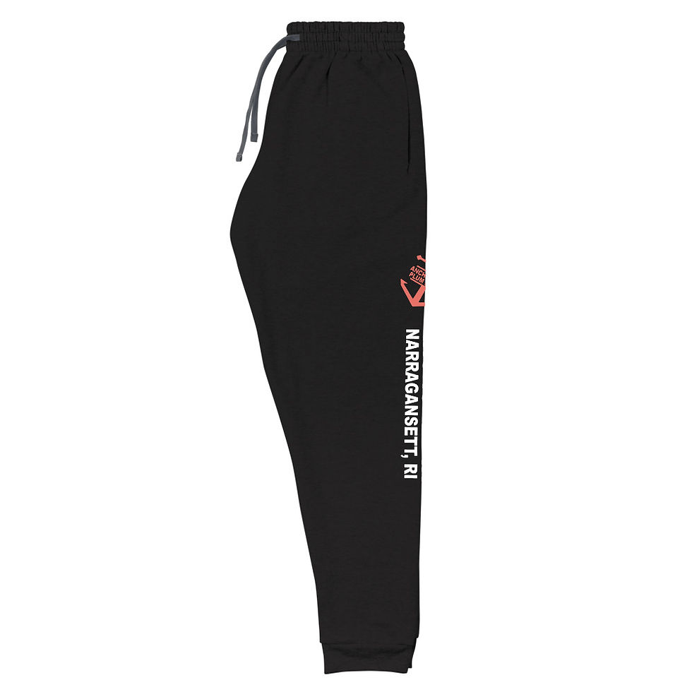 Thumbnail: Anchored In Narragansett, RI - Unisex Sweatpants - Coral