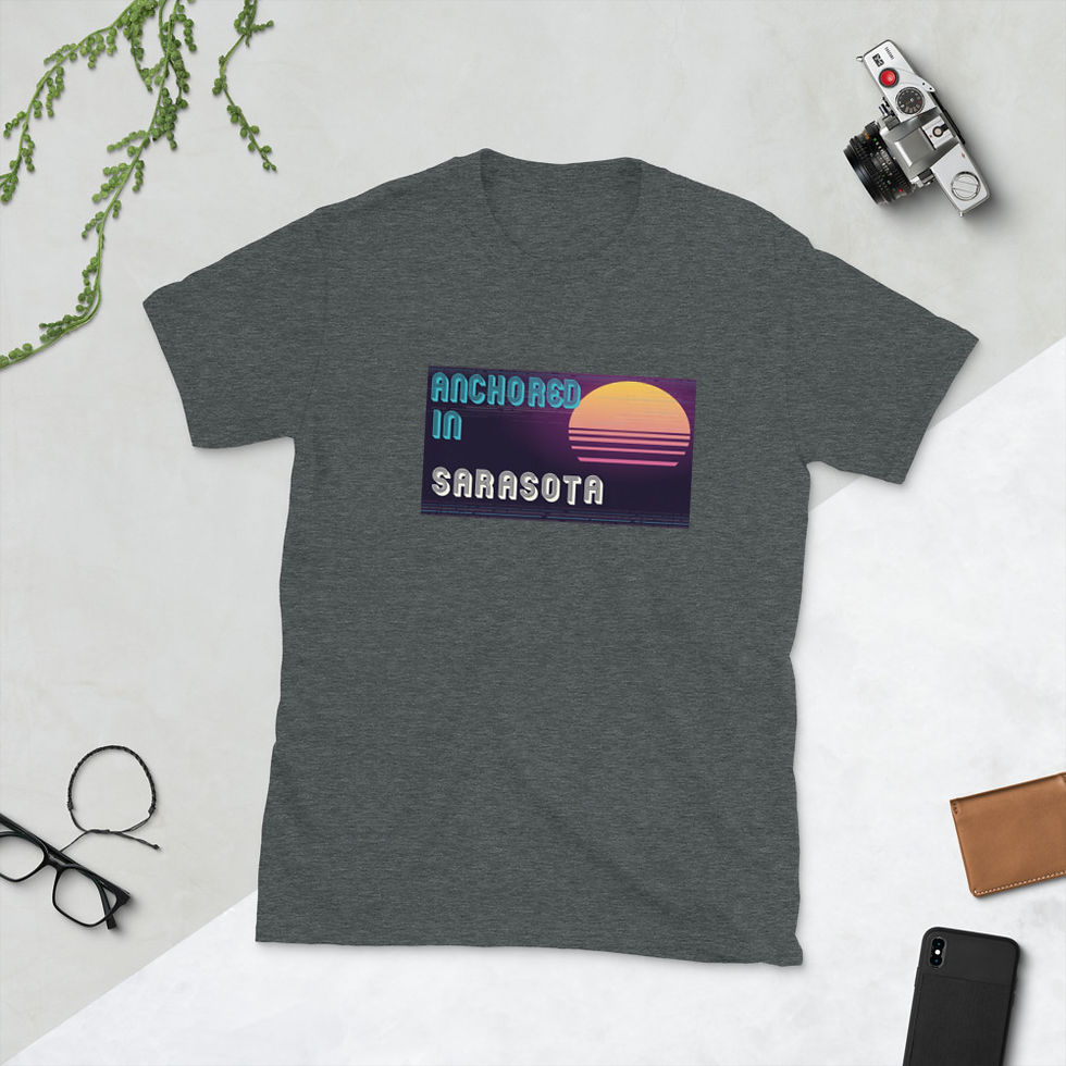 Thumbnail: Anchored In Sarasorta  - Short-Sleeve Unisex T-Shirt