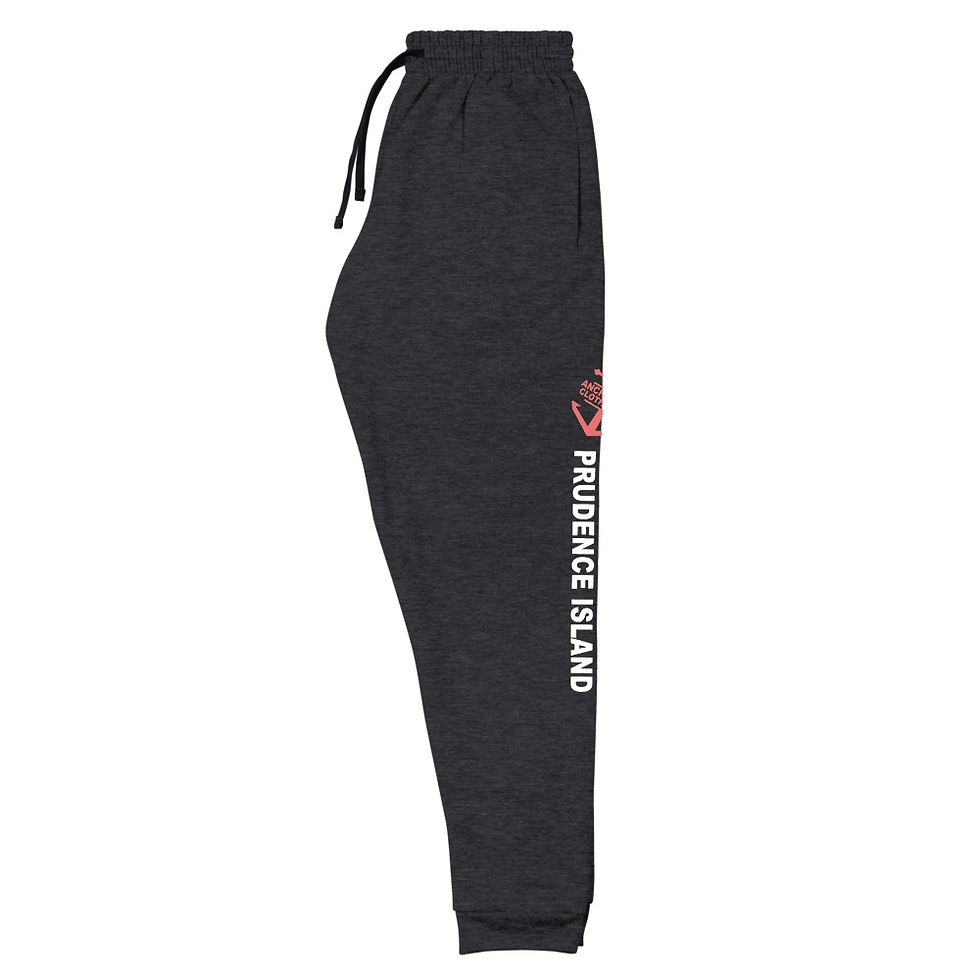 Thumbnail: Anchored In Prudence Island - Unisex Sweatpants - Coral